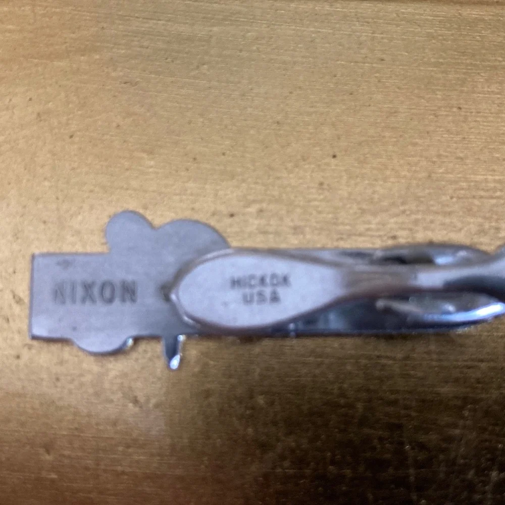 Vintage Machinist Tie Bar – Hickok USA – Precision Tool Design – Mid Century